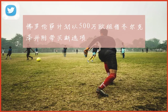 佛罗伦萨计划以500万欧租借齐尔克泽并附带买断选项